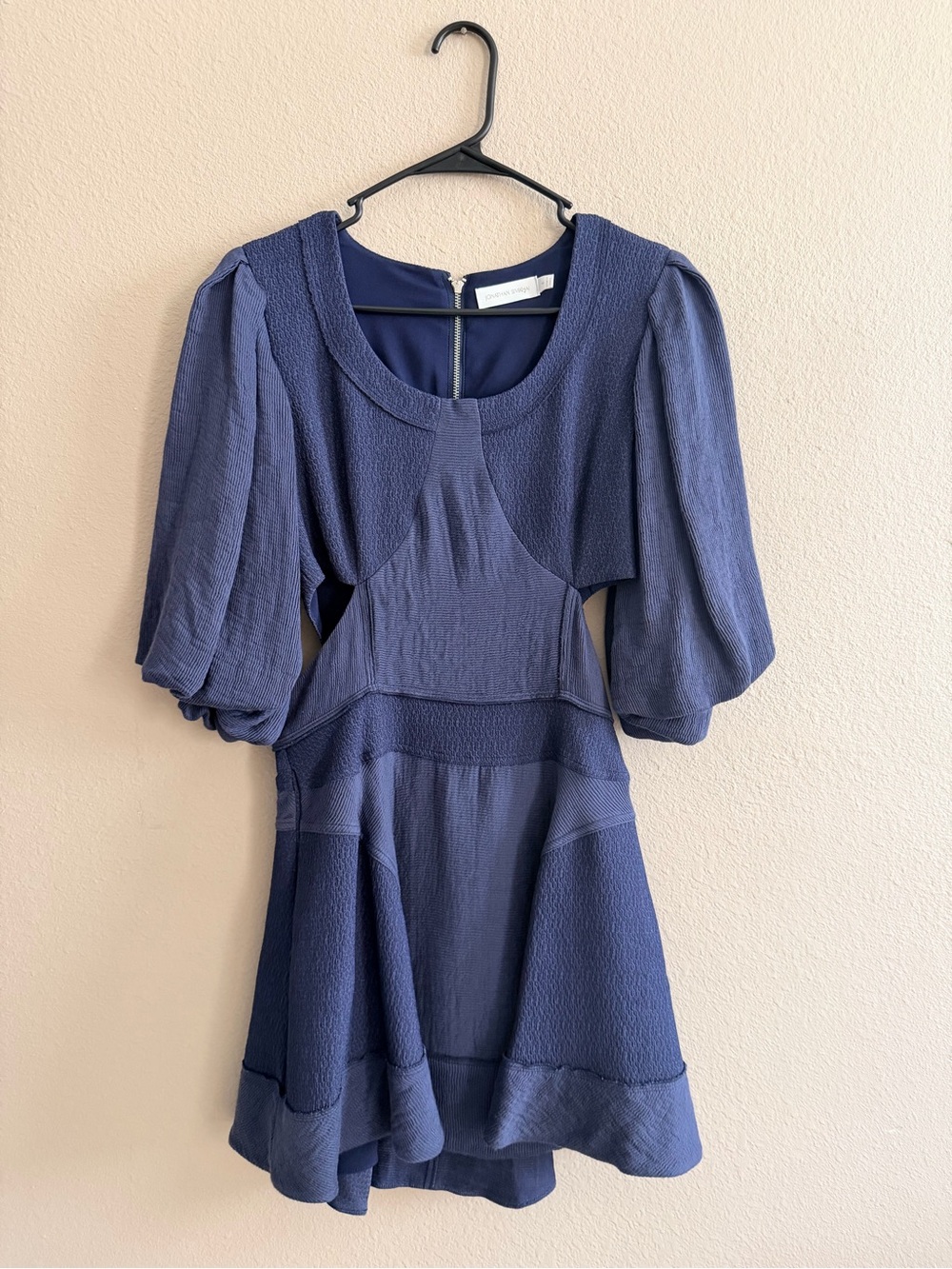 Jonathan Simkhai Mixed Texture Mini Dress